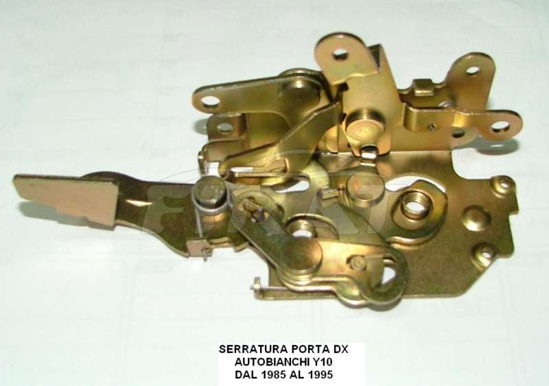 SERRATURA PORTA AUTOBIANCHI Y10 85 - 95 DX (40/179)